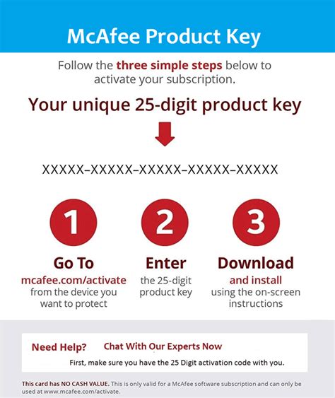 enter mcafee 25 digit code.
